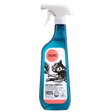 YOPE ZIELONA HERBATA SPRAY DO CZYSZCZENIA ŁAZIENKI