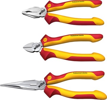Набор профессиональных изолированных клещей Wiha