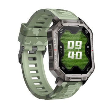 Smartwatch Męski Hagen HC49.14.5314 zielony pasek