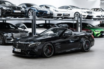 Mercedes SL R231 Roadster Facelifting AMG 5.5 63 AMG 585KM 2016 Mercedes SL 63 AMG Japonia. Bezwypadkowy. 25400 km, zdjęcie 12