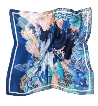 ФИРМЕННЫЙ ШАРФ 100% ШЕЛК ШАРФ ПРЕМИУМ+ КАЧЕСТВО