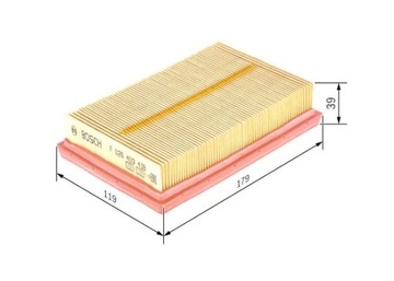 F026400438 FILTR VZDUCHU