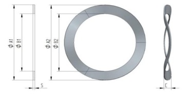 Шайба пружинная рифленая 15,5х10,5х0,2