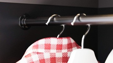 Штанга платяная 100 см + крепления Производитель PL