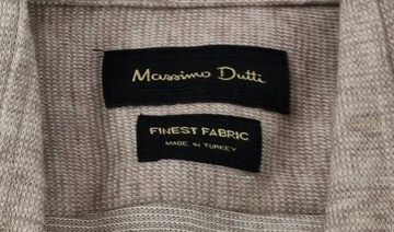 Massimo Dutti Beżowa ROZPINANA Koszula 38 M