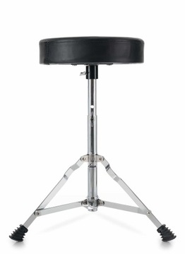 Табурет Xdrum Semi Drum, черный/серебристый,