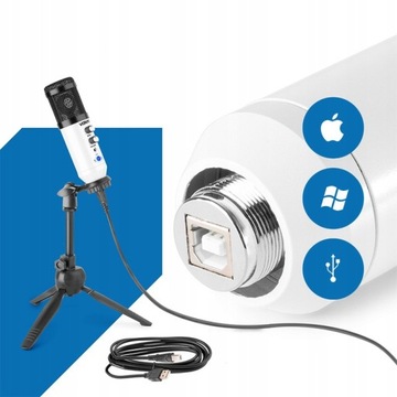 USB ИГРОВОЙ микрофон для КОМПЬЮТЕРА со штативом