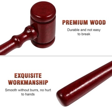 Детские машинки Mahogany Judge Hammer Gavel, 3 шт.