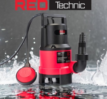 Погружной насос для чистой и грязной воды с поплавком, 1400 Вт, дождевая вода