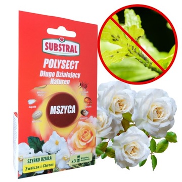 POLYSECT SUBSTRAL środek na MSZYCE PRZĘDZIORKI TARCZNIKI MĄCZLIKA 3x20ML
