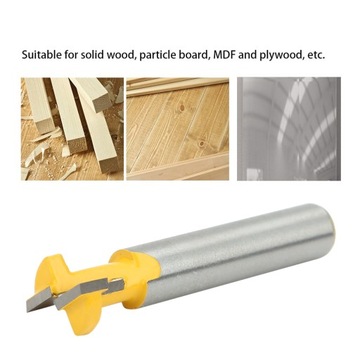 Резак для замочной скважины Резак по дереву с Т-образным пазом