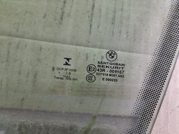 BMW 1 F20 F21 F22 F23 FACELIFT 18R. SKLO (OKNO) DVEŘE LEVÝ PŘEDNÍ 3D