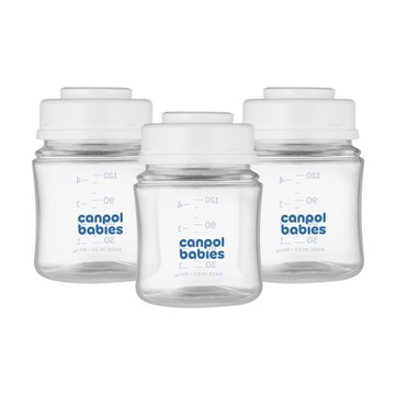 Pojemnik na mleko Canpol babies 120 ml 3 szt.
