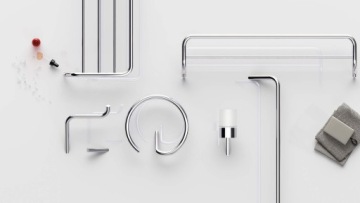 Настенная вешалка для полотенец