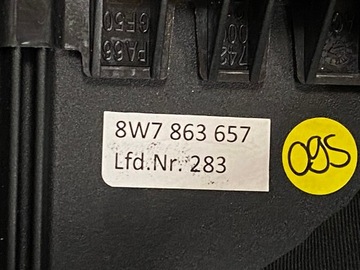 SKLÁDACÍ STŘECHA CABRIO AUDI A5 8W7863657