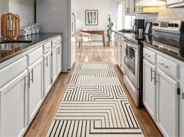 CHODNIK BOHO SZNURKOWY NA METRY DYWAN KUCHENNY DO KUCHNI SYPIALNI POKOJU 67