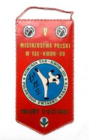 Proporczyk Mistrzostwa w Taekwon-do Puławy 1986