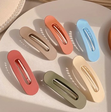 ЗАЖИМ ДЛЯ ВОЛОС большой зажим MATTE зеленый XXL