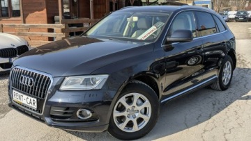 Audi Q5 I SUV Facelifting 2.0 TDI 143KM 2013 Audi Q5 2.0TDi OPŁACONY Bezwypadkowy Skóra, zdjęcie 2