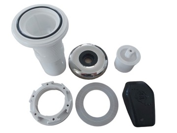 Регулирующий клапан воздухозаборника, нержавеющая сталь 1 дюйм (33,5 мм) Джакузи/СПА