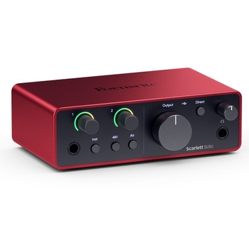 Focusrite Scarlett Solo 4th Gen interfejs audio