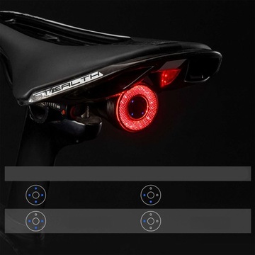 WOZINSKY BIKE ЗАДНИЙ ФОНАР СВЕТОДИОДНЫЙ ЗАДНИЙ ФОНАРЬ МОЩНЫЙ 5 РЕЖИМОВ