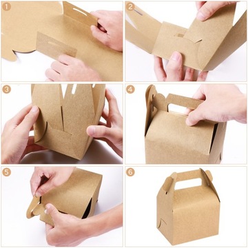 Коробка из крафт-бумаги Картонные коробки
