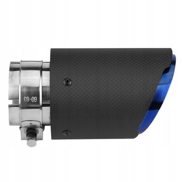 KOŃCÓWKA WYDECHU TŁUMIKA NAKŁADKA 63MM 89MM