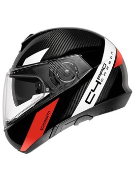 Kask szczękowy SCHUBERTH C4 PRO CARBON Avio Red S