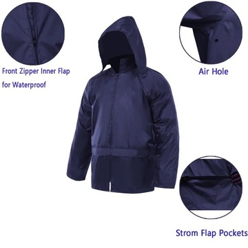 размер S Непромокаемый комбинезон Куртка дождевик дождевик