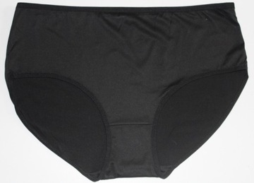 MAJTKI DAMSKIE BAMBUS CZARNE DUŻE 48 50 4XL