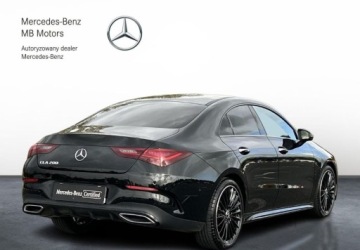 Mercedes CLA C118/X118 Coupe Facelifting 1.3 200 163KM 2025 Mercedes-Benz CLA CLA200 SalonPL FV VAT23 AMG Line Multibeam LED Kamera Am, zdjęcie 4