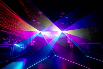 ЦВЕТОВАЯ АНИМАЦИЯ ЛАЗЕР ROBO 1Вт RGB 1000мВт