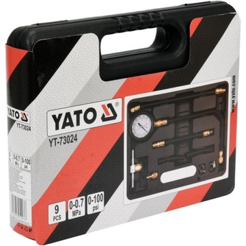 МАНОМЕТР ВПРЫСКА ТОПЛИВА 9 YATO ELEMENTS
