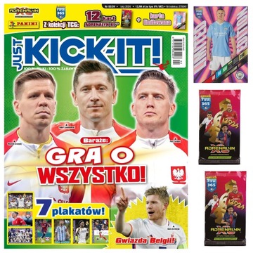 Just Kick It Nr 2 2024 Miesięcznik Haaland Limited Karty Piłkarskie FIFA