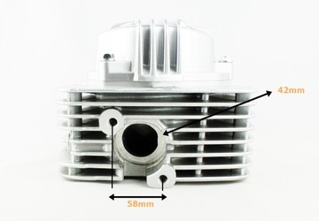 КОМПЛЕКТ ЦИЛИНДР + ГОЛОВКА. CG200CCM (63,5 мм) — воздух