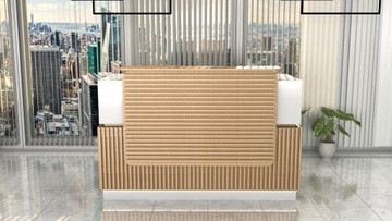 Стойка ресепшн R163 рейка 180х75см