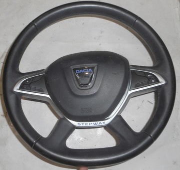 DACIA SANDERO II LIFT 17-20 KIEROWNICA SKÓRZANA PODUSZKA 986701142R