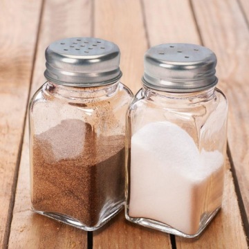 НАБОР СОЛЕНКИ ДЛЯ ПЕРЦА СТЕКЛЯННАЯ КОНТЕЙНЕРА 2 шт.