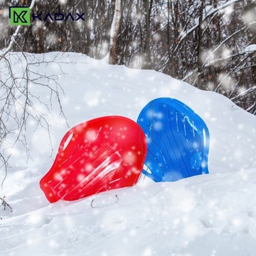 SANKI PLASTIKOWE DLA DZIECI ŚLIZG ŚLIZGACZ ZJAZDOWY MOCNY MUSZLA