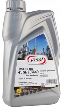 JASOL olej 4T 10W40 Skutery Quady Motocykl 1 L