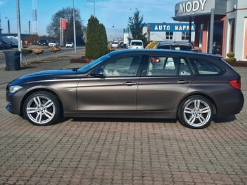BMW Seria 3 F30-F31-F34 Touring 2.0 320d 184KM 2013 BMW 320d 184KM Modern X-Drive Jasne Skóry Navi El klapa Zarejestr w Polsce, zdjęcie 3