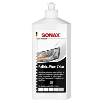 SONAX WOSK KOLORYZUJĄCY NANOPRO BIAŁY 250ML