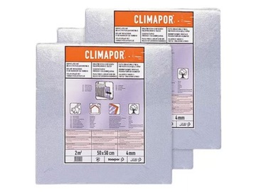 Ekran zagrzejnikowy Climapor 4mm x 0,5 x 0,5m 8szt