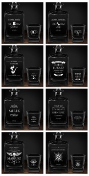 KARAFKA DO WHISKY PREZENT DLA NIEJ GRAWER