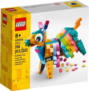 LEGO CREATOR DONKEY PINIATA МНОГО ДВИЖУЩИХСЯ ЧАСТЕЙ БОЛЬШОЕ УКРАШЕНИЕ!