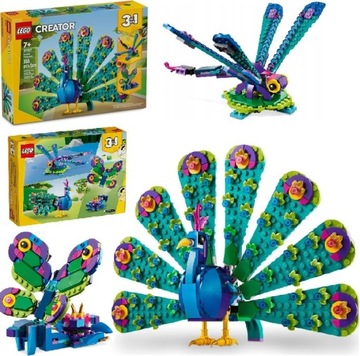 LEGO CREATOR 3 W 1 31157 EGZOTYCZNY PAW WAŻKA MOTYL