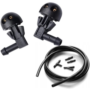 PEUGEOT 206 HATCHBACK SW DYSZA SPRYSKIWACZA ZESTAW + WĘŻYK + ZŁĄCZKI