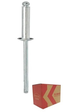 Nity zrywalne W-NASM do łączenia blach 4x10mm KLIMAS 50szt.