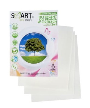 Smart Eco Wash Detergent w listkach ŚWIEŻOŚĆ